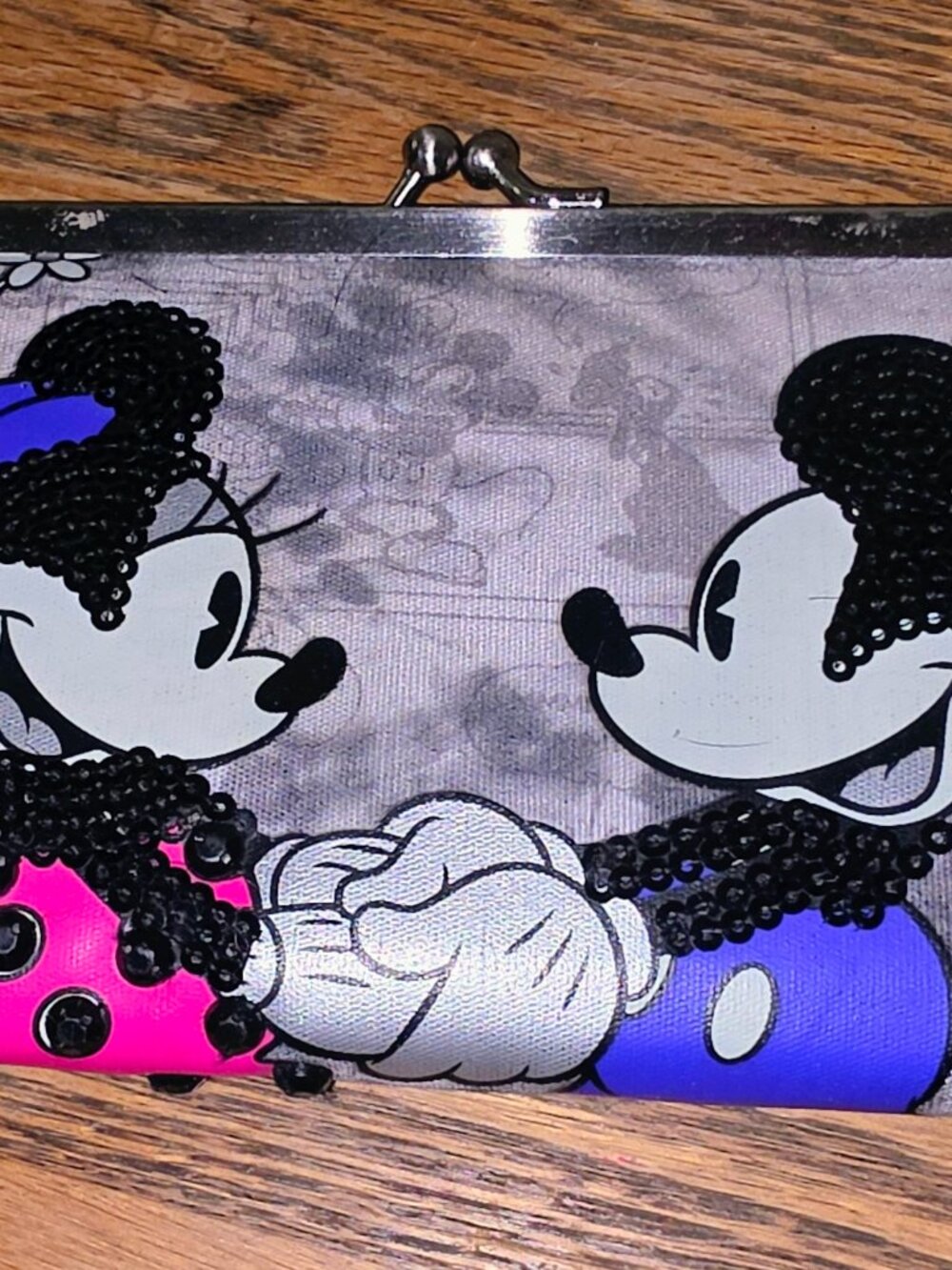 NEW & UNUSED! Disney Mickey & Minnie Mouse Handbag by Disney Couture and Loop Br